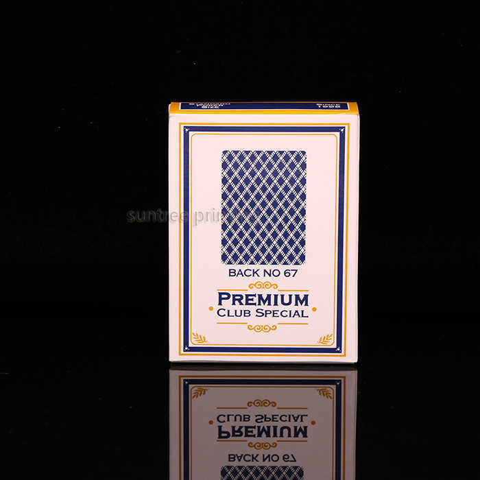 Paper playing Cards  - blue #210190