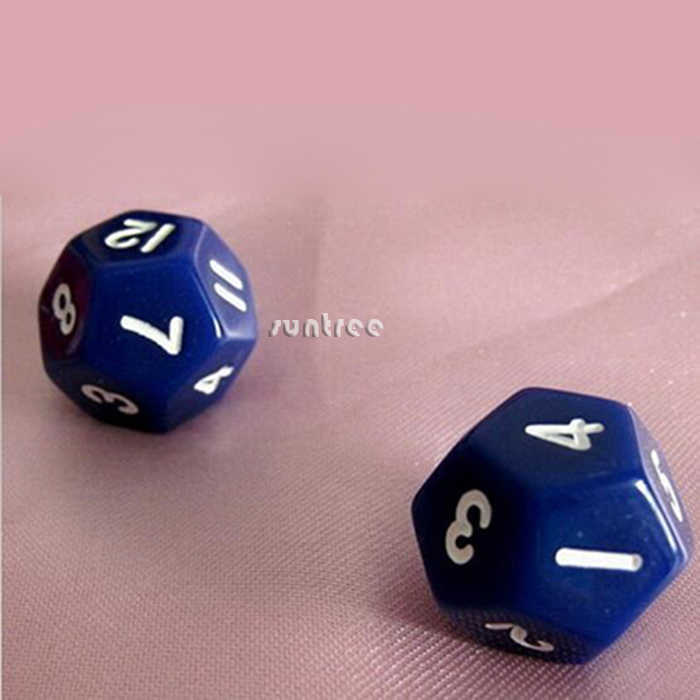 custom 12 sided dice 
