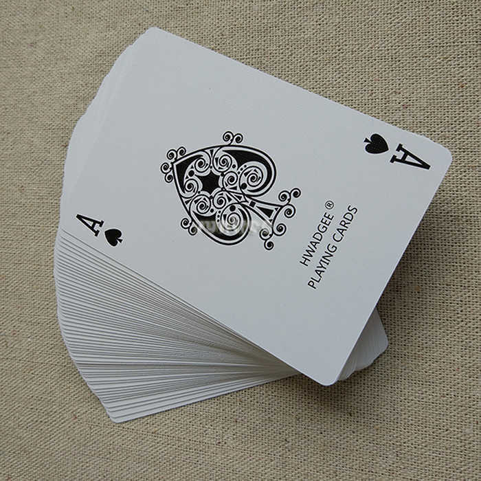 Paper playing Cards blue