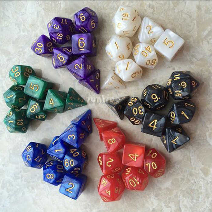 custom dice set -45